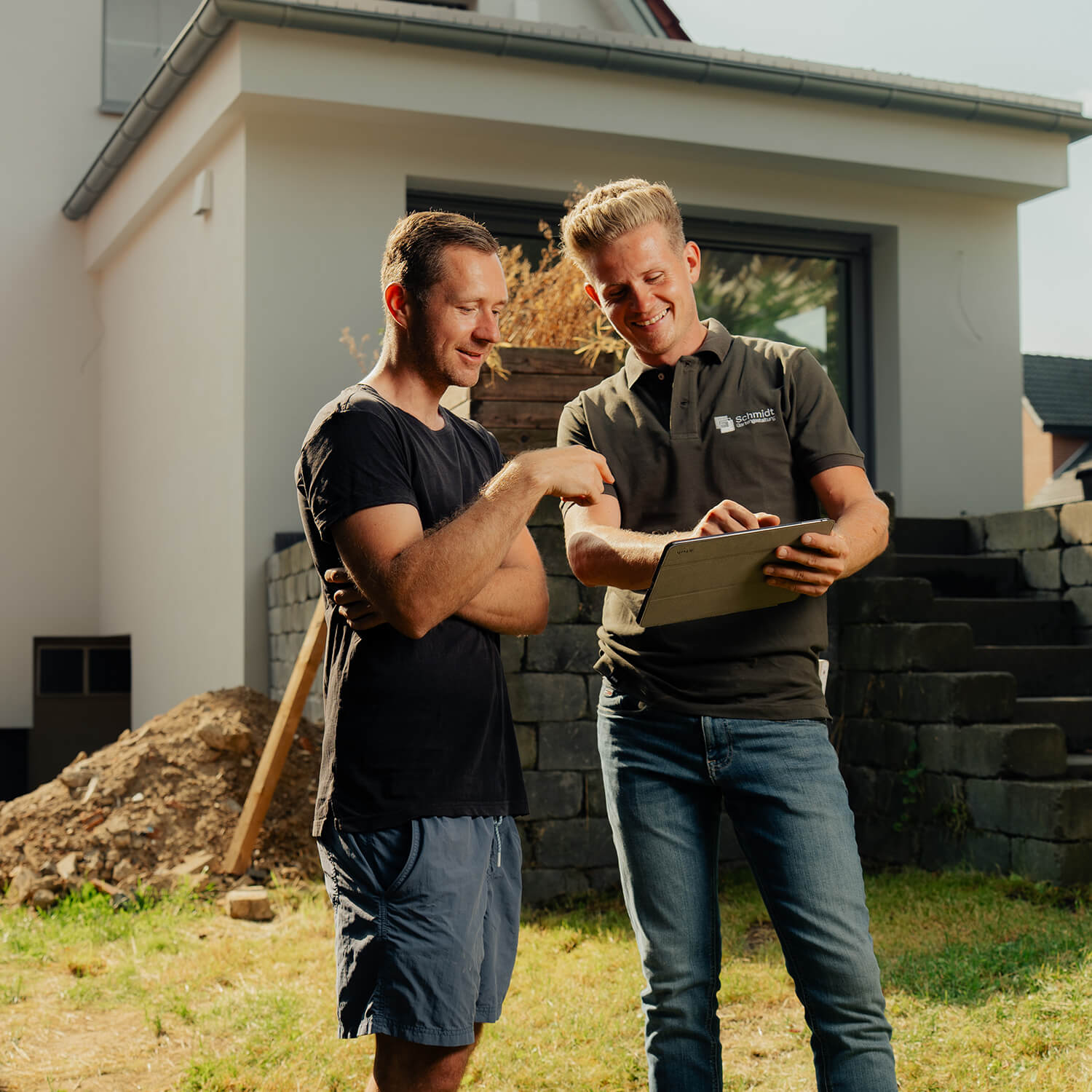 Gartenplanung mit Schmidt Gartengestaltung aus Spenge