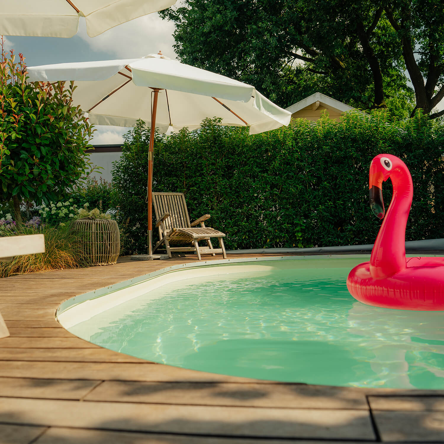 Poolbau mit Schmidt Gartengestaltung